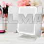 Тройное сенсорное зеркало для макияжа с LED подсветкой XW 810 с USB белое